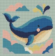 Ключ кольорів DMC та Kreinik до схеми