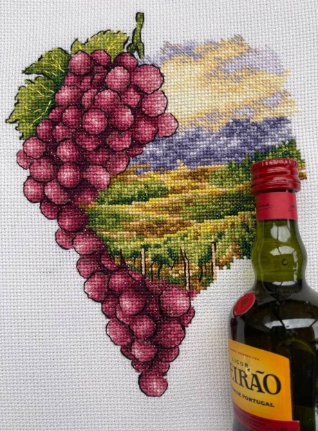 Фрагмент схеми крупним планом — стигла ягода