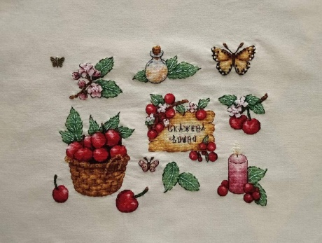 Witch Cherry — схема для вишивки хрестиком (PDF)